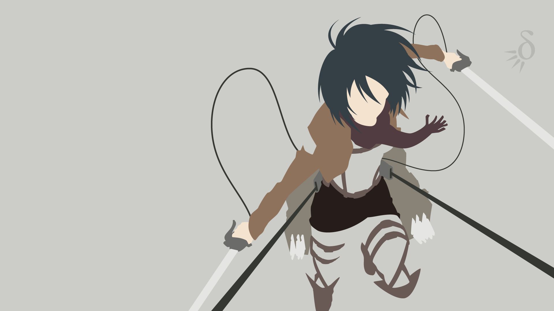 Handy-Wallpaper Mikasa Ackermann, Attack On Titan, Animes kostenlos herunterladen.