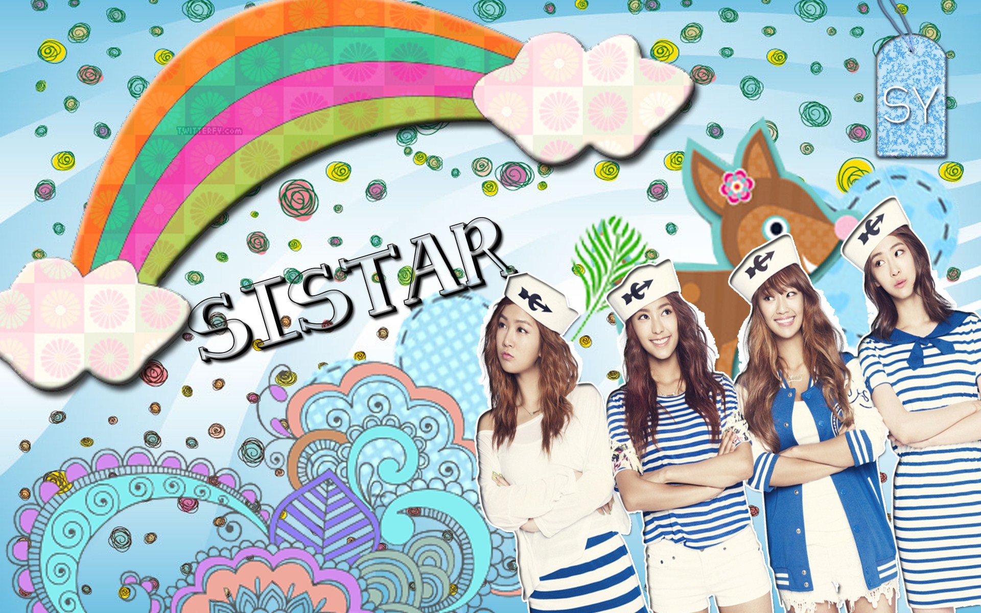 Free download wallpaper Music, Asian, K Pop, Sistar on your PC desktop
