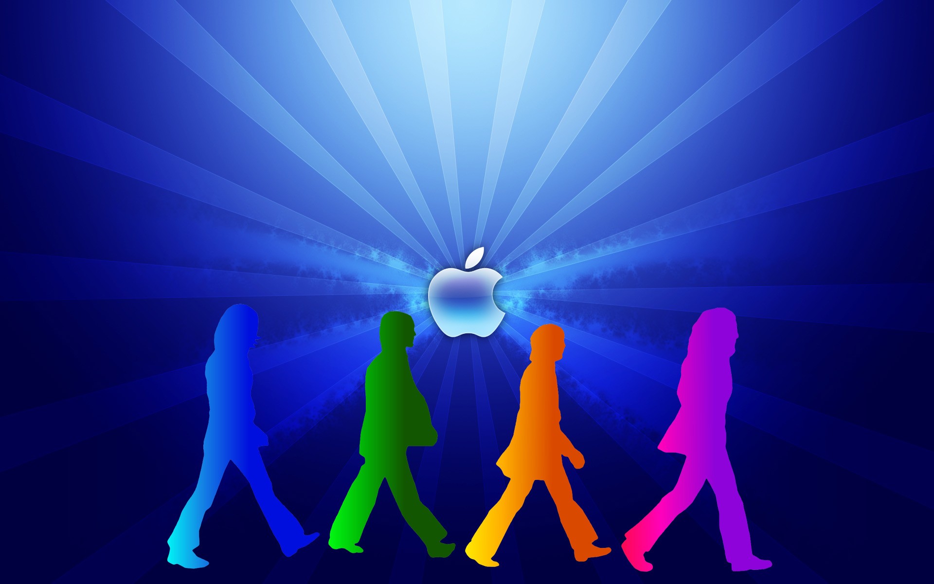 Laden Sie das Technologie, Apfel, Die Beatles-Bild kostenlos auf Ihren PC-Desktop herunter