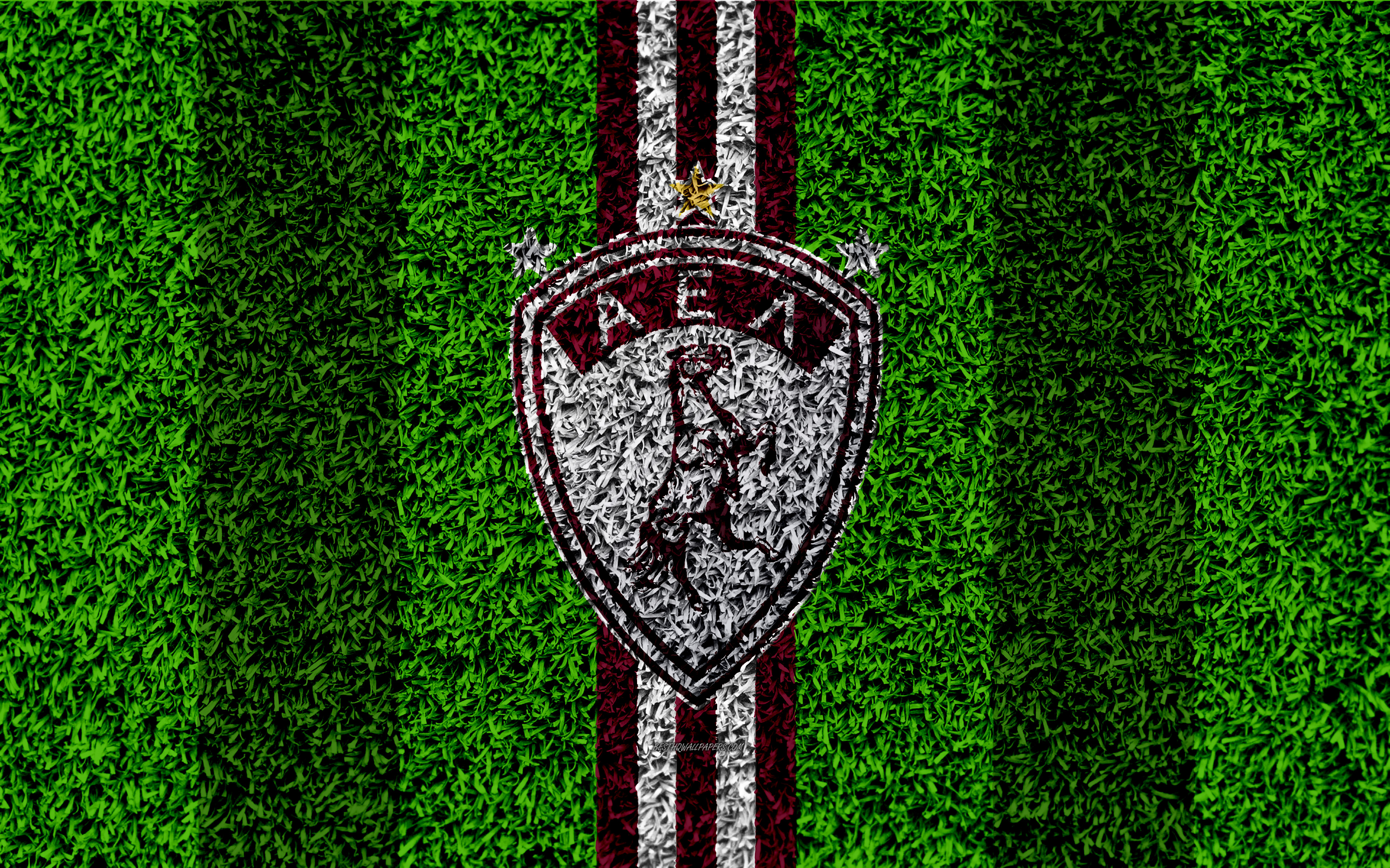 Free download wallpaper Sports, Logo, Emblem, Soccer, Athlitiki Enosi Larissa F C on your PC desktop