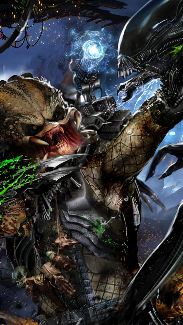 predator, xenomorph, sci fi, alien vs predator