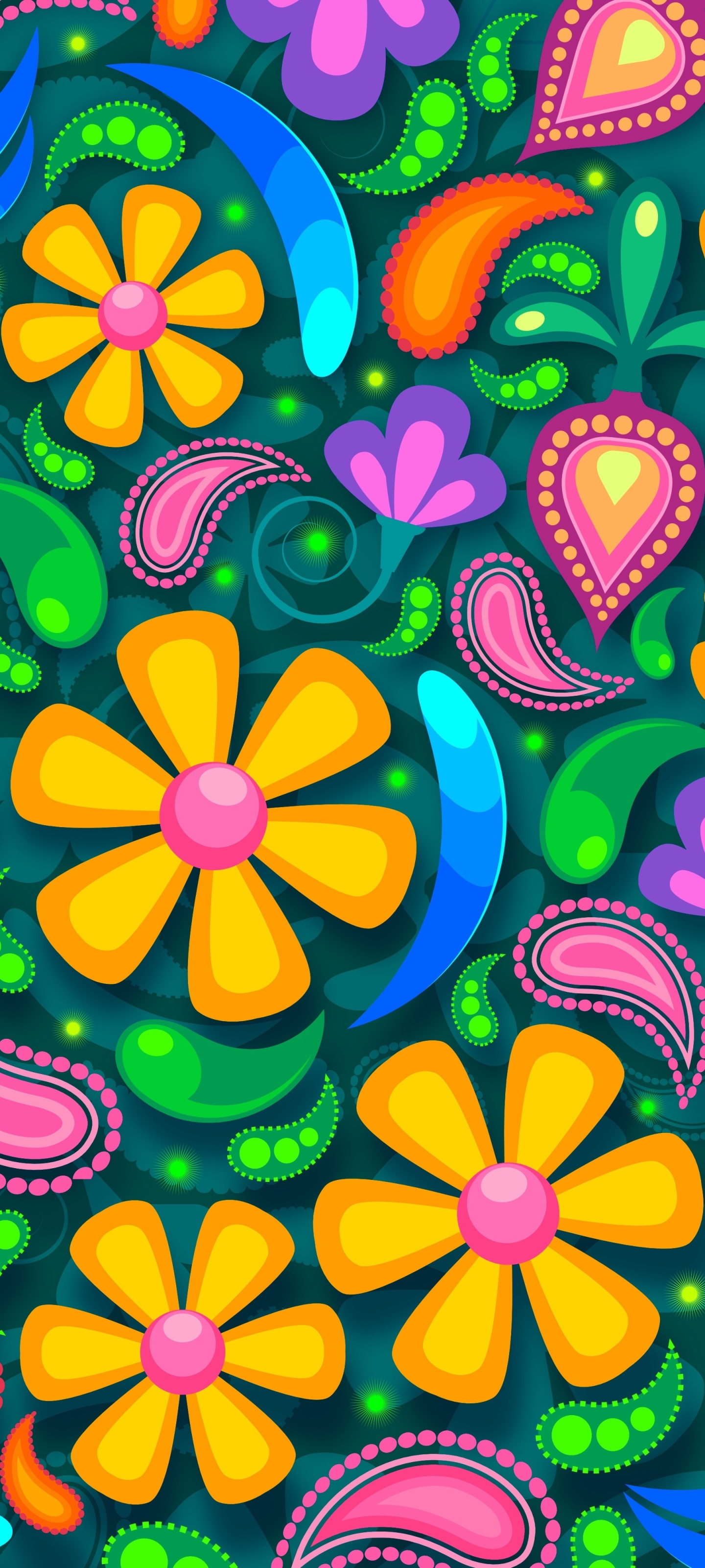 Descarga gratuita de fondo de pantalla para móvil de Flores, Flor, Colores, Vistoso, Artístico.