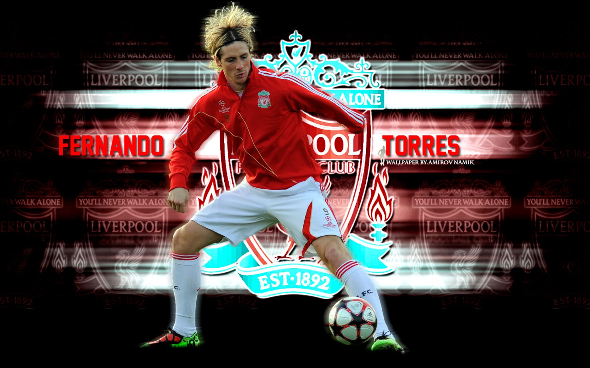 Free download wallpaper Sports, Soccer, Liverpool F C, Fernando Torres on your PC desktop