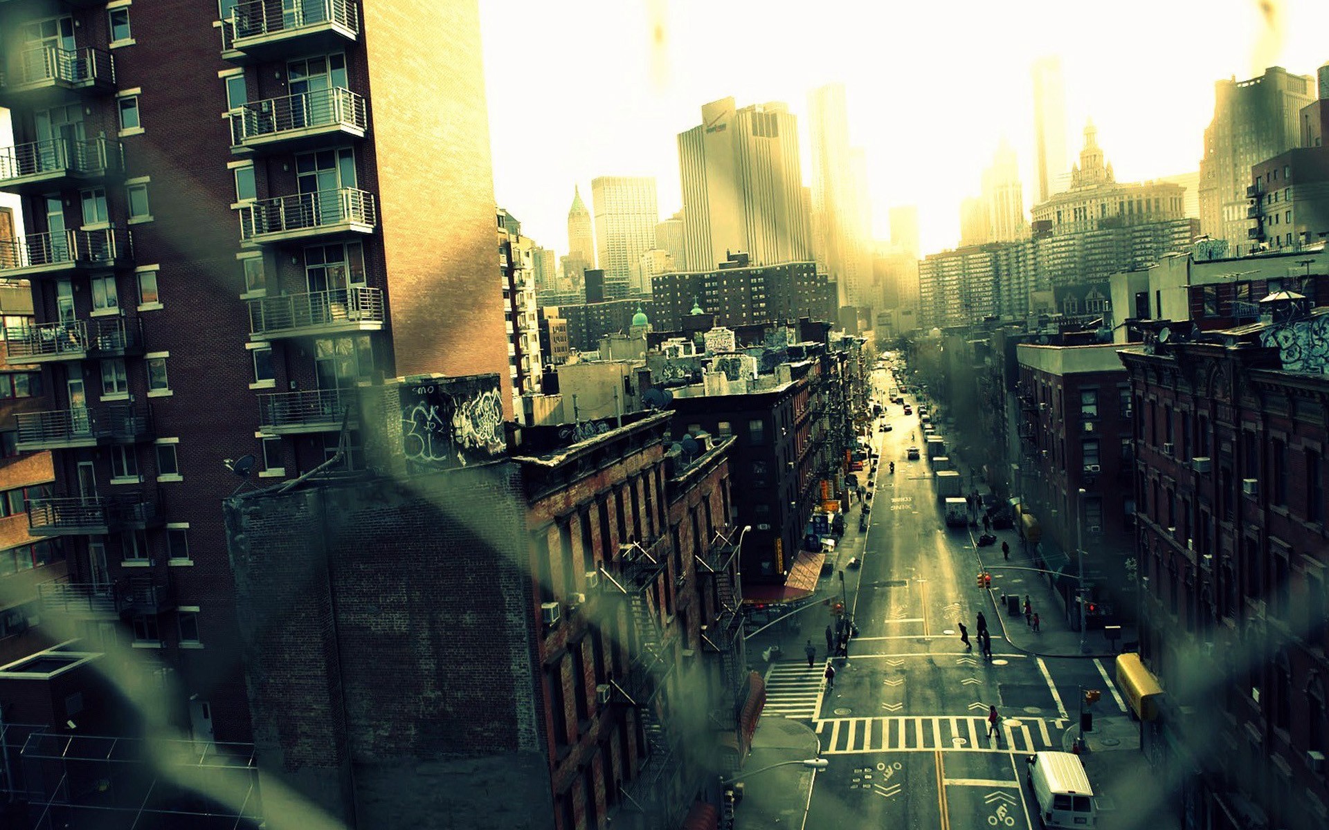 Free download wallpaper Manhattan, New York, Cities, Man Made on your PC desktop