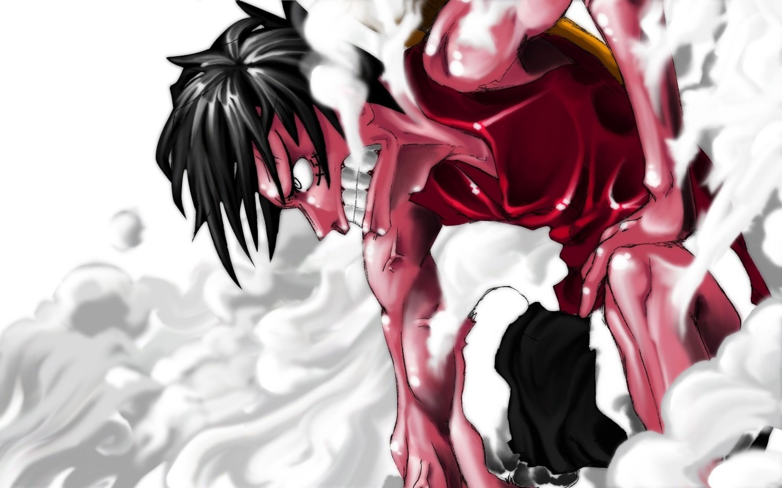 Handy-Wallpaper Animes, One Piece, Affe D Luffy kostenlos herunterladen.