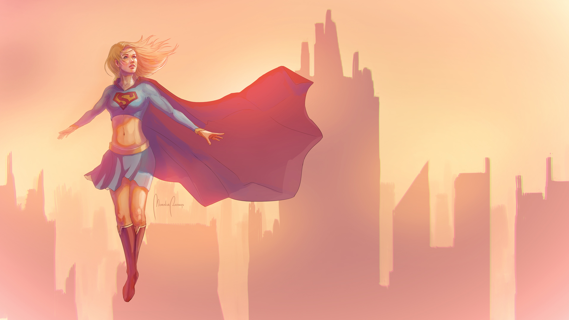 Baixe gratuitamente a imagem História Em Quadrinhos, Super Homen, Supergirl na área de trabalho do seu PC