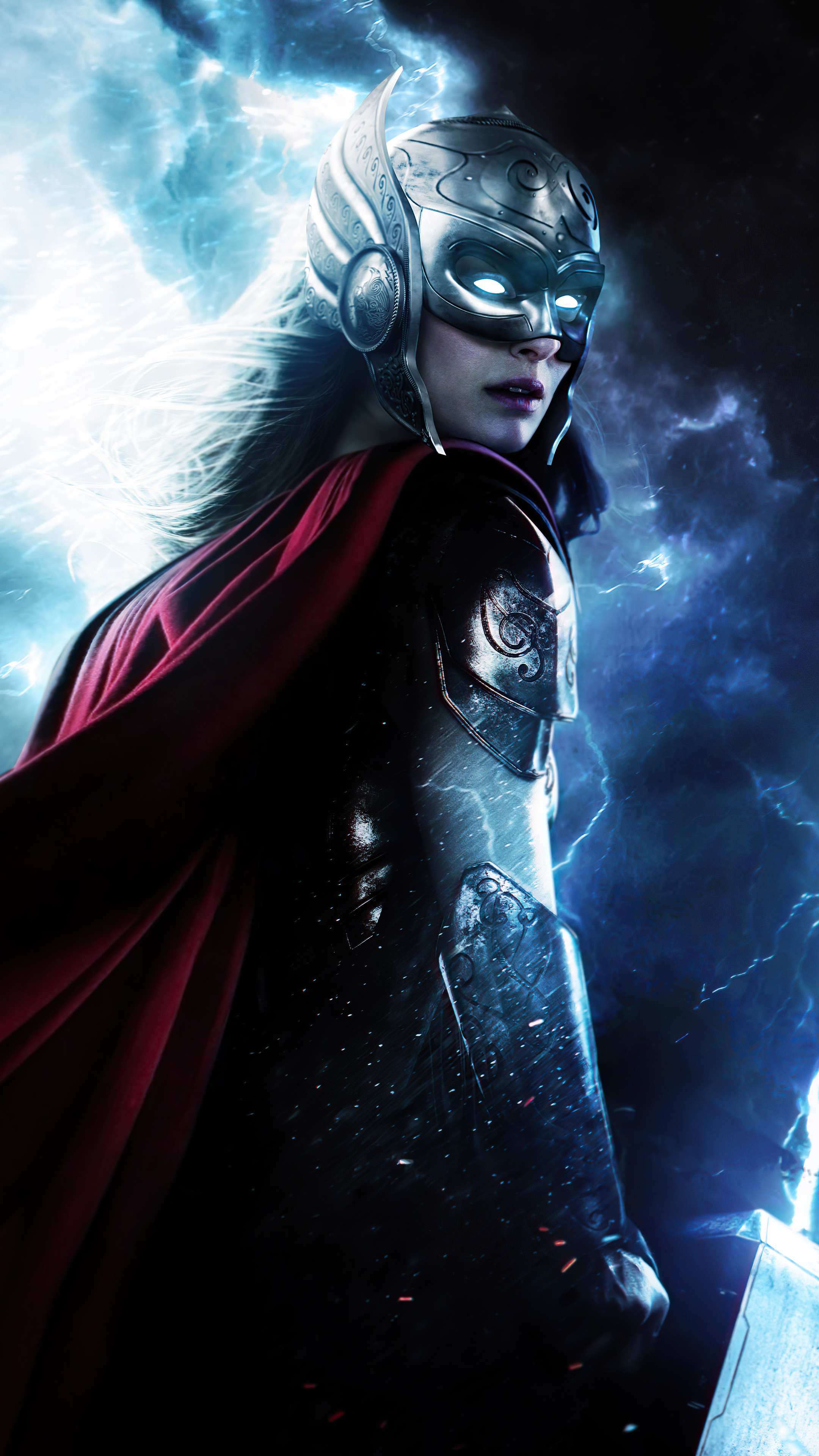 Download mobile wallpaper Natalie Portman, Movie, Jane Foster, Thor: Love And Thunder for free.