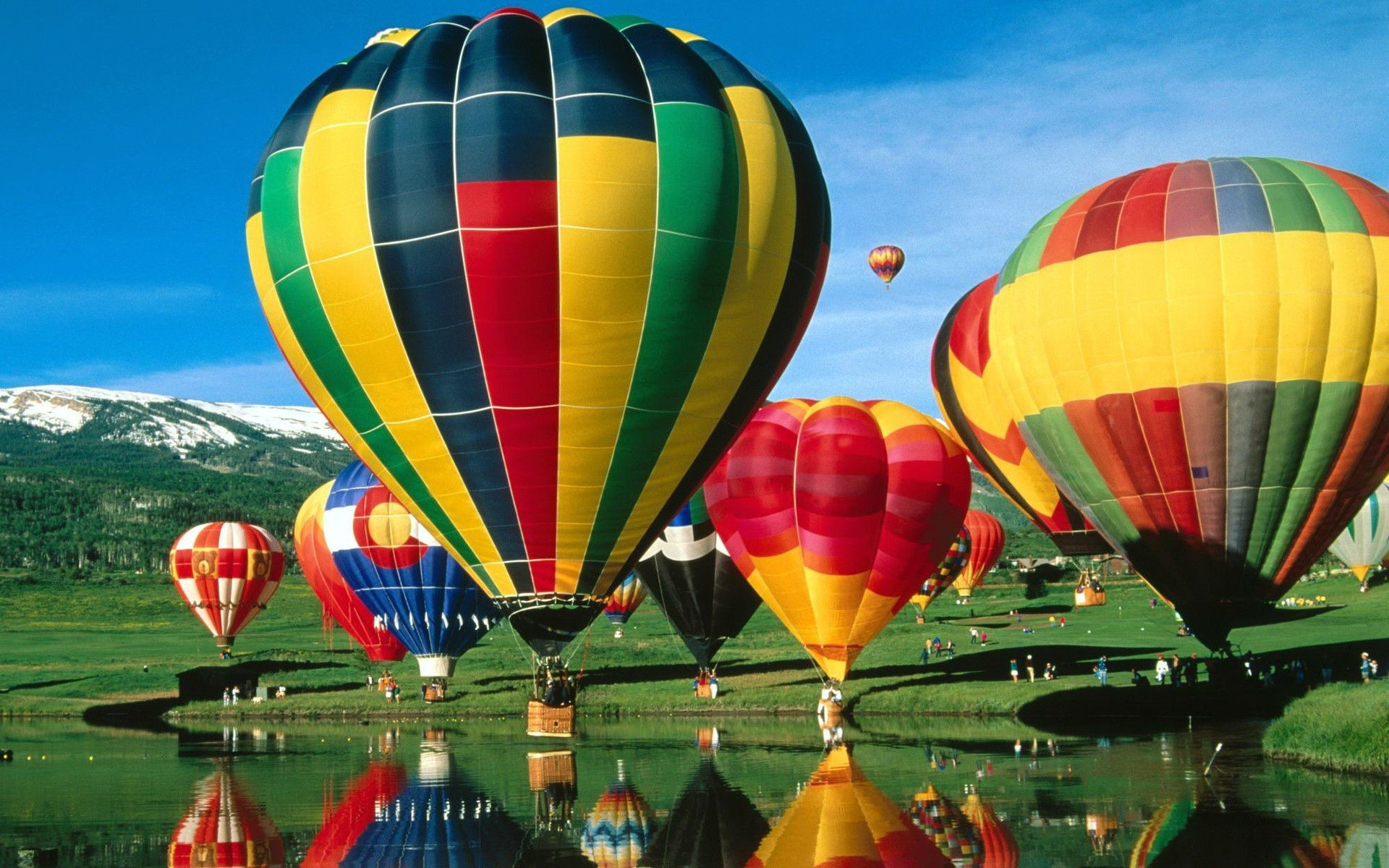 Handy-Wallpaper Heißluftballon, Ballon, Fahrzeuge kostenlos herunterladen.