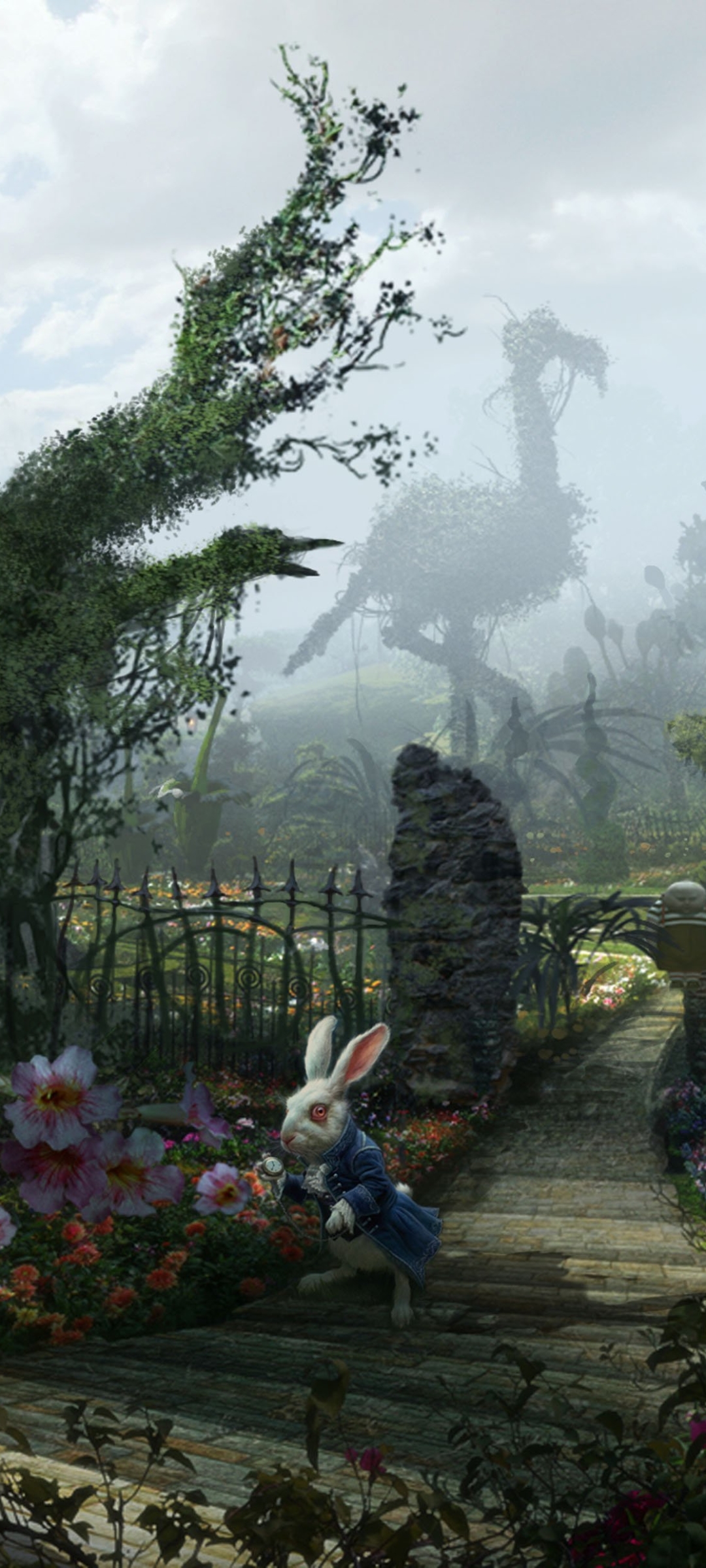 Download mobile wallpaper Fantasy, Alice In Wonderland, Rabbit, Magical for free.
