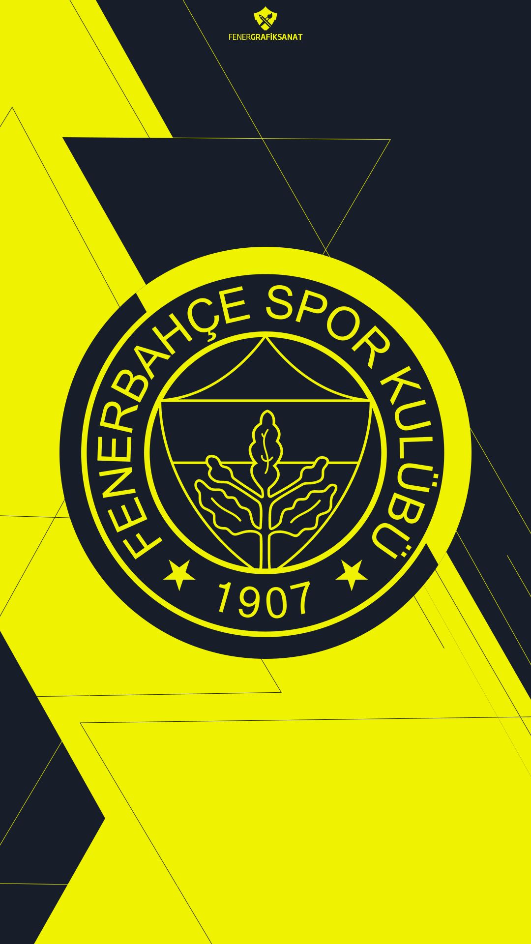 Handy-Wallpaper Sport, Fußball, Logo, Fenerbahçe Istanbul kostenlos herunterladen.