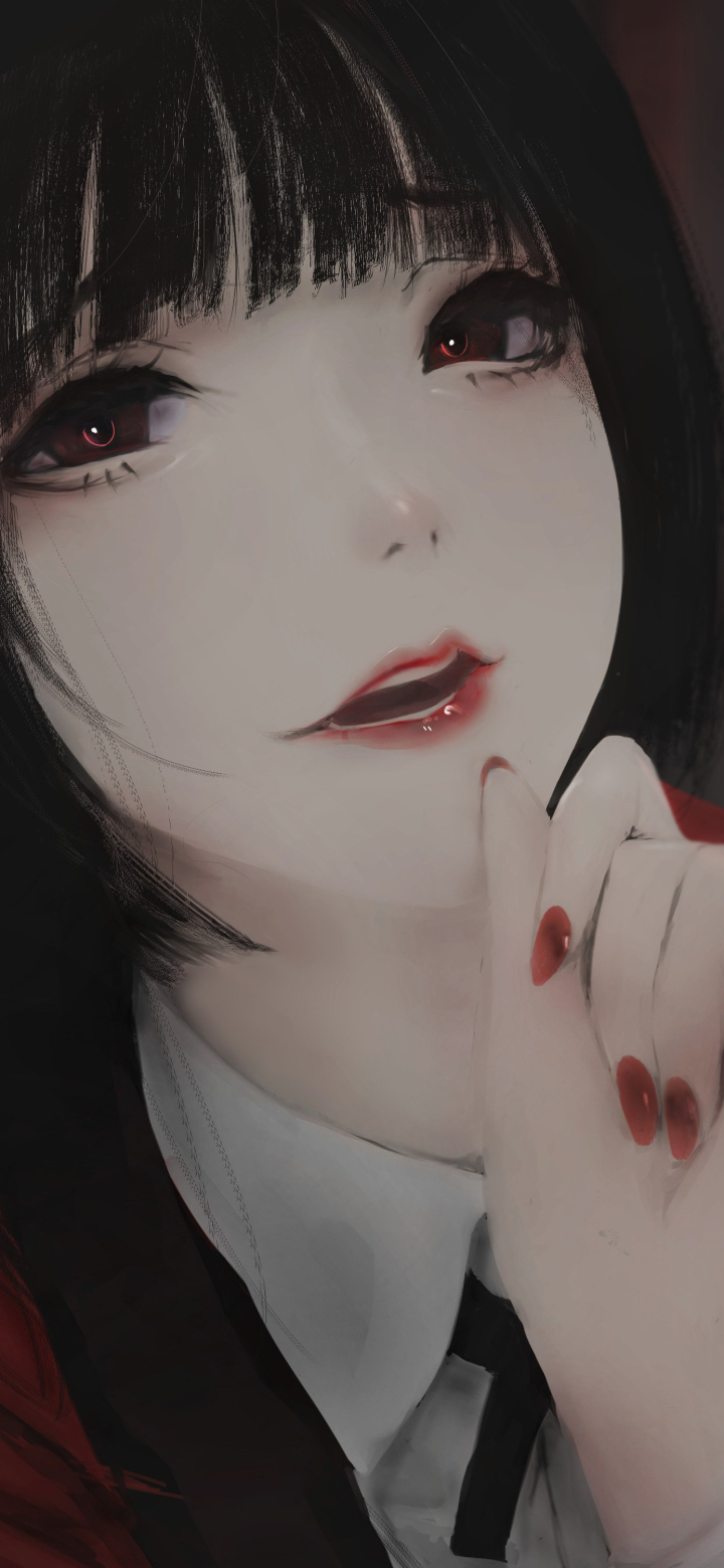 Descarga gratuita de fondo de pantalla para móvil de Animado, Yumeko Jabami, Kakegurui.