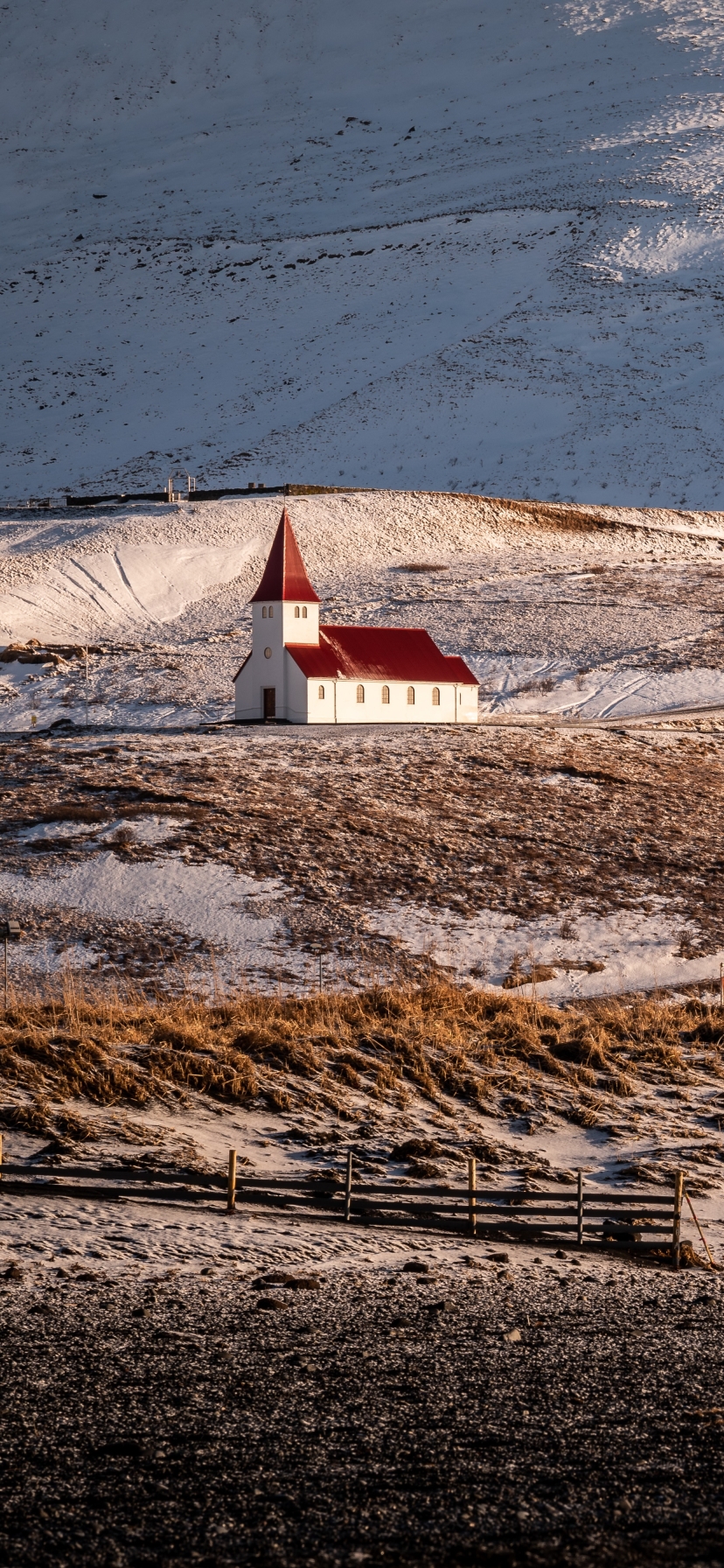 Download mobile wallpaper Iceland, Church, Churches, Religious for free.