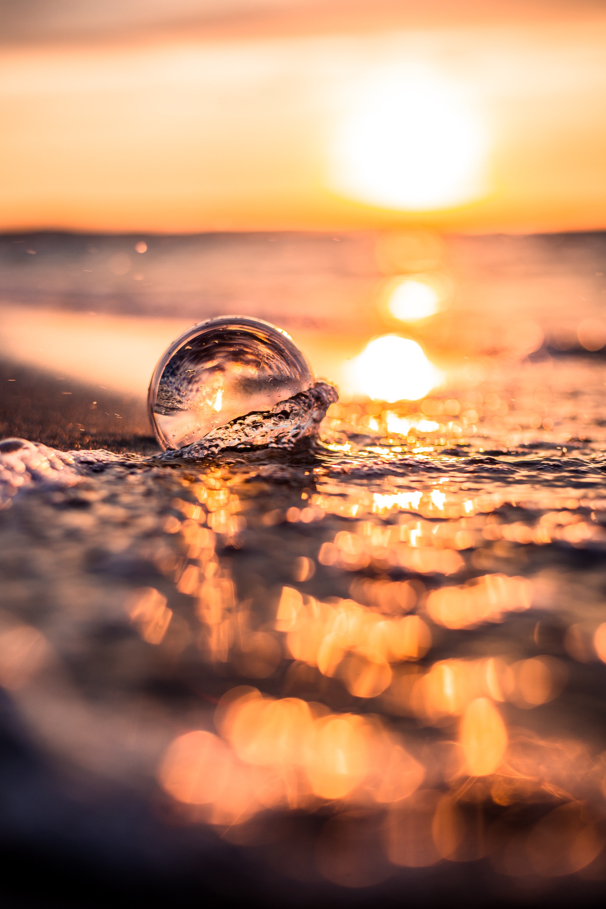 Laden Sie das Natur, Sunset, Schaum, Blase, Sea, Waves-Bild kostenlos auf Ihren PC-Desktop herunter