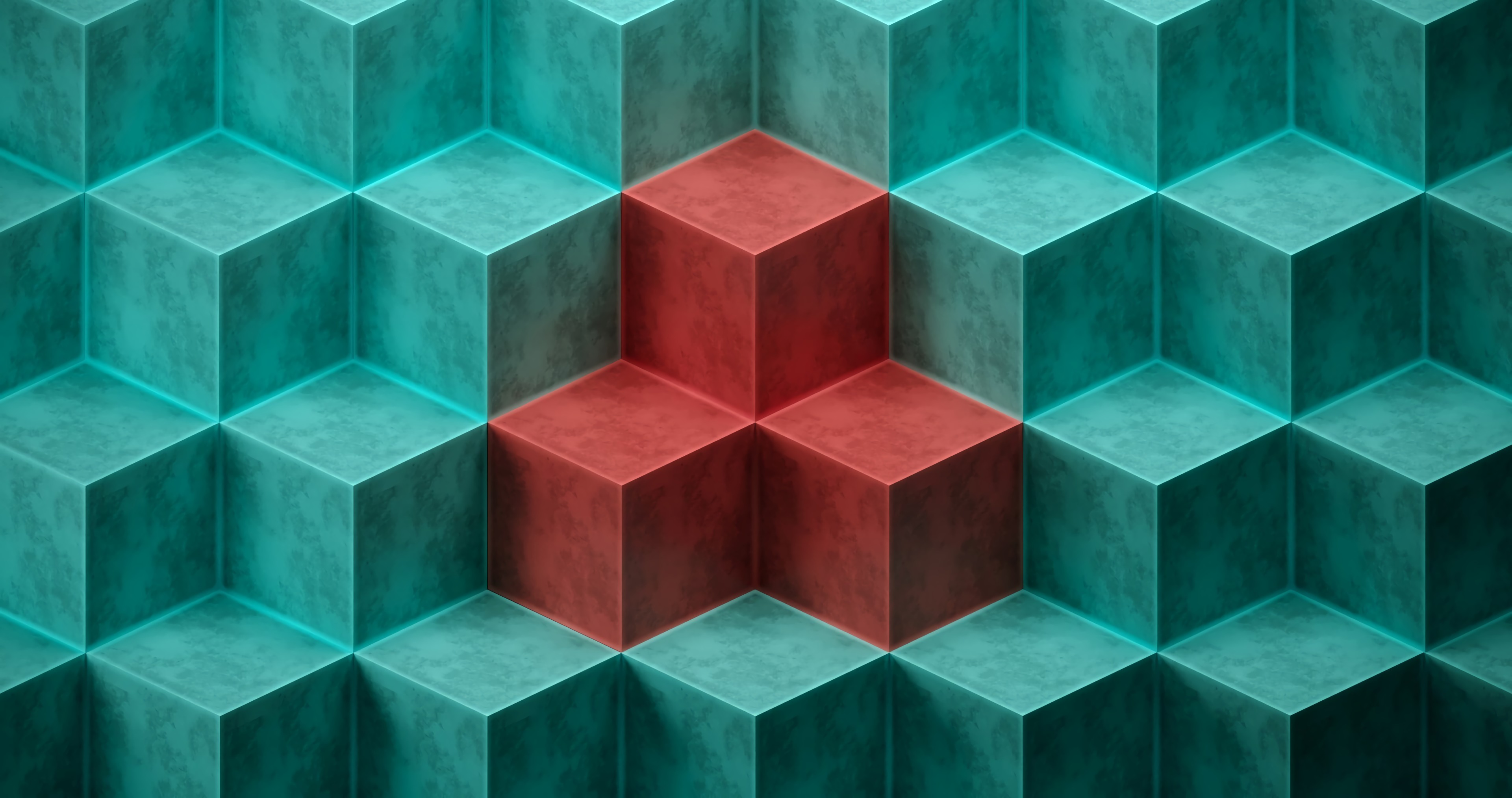 103097 завантажити картинку куб, 3d, об'ємний об'ємний, форма, рельєф, допомога, форми, куби, куба - шпалери і заставки безкоштовно
