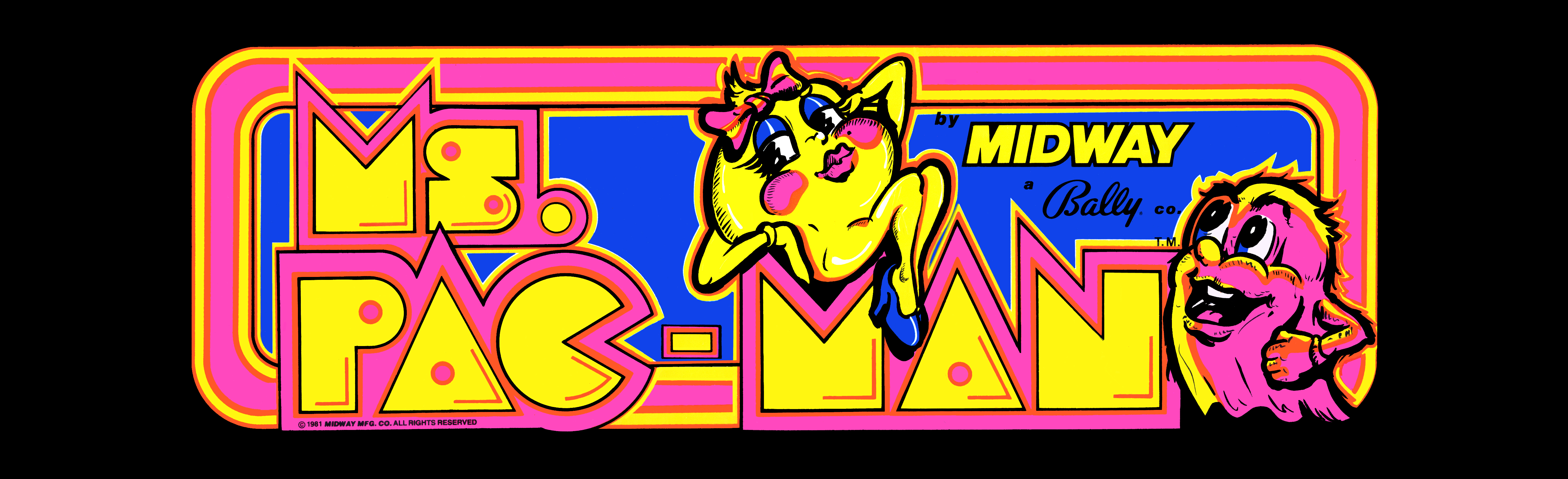 Die besten Ms Pac Man-Hintergründe für den Telefonbildschirm