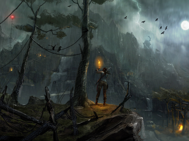 Descarga gratuita de fondo de pantalla para móvil de Tomb Raider, Videojuego, Asaltante De Tumbas (2013).