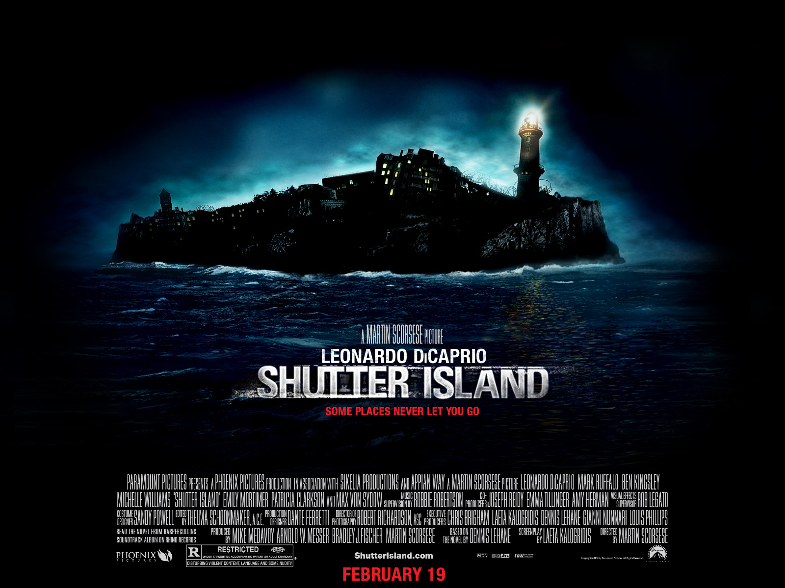 Laden Sie Shutter Island HD-Desktop-Hintergründe herunter