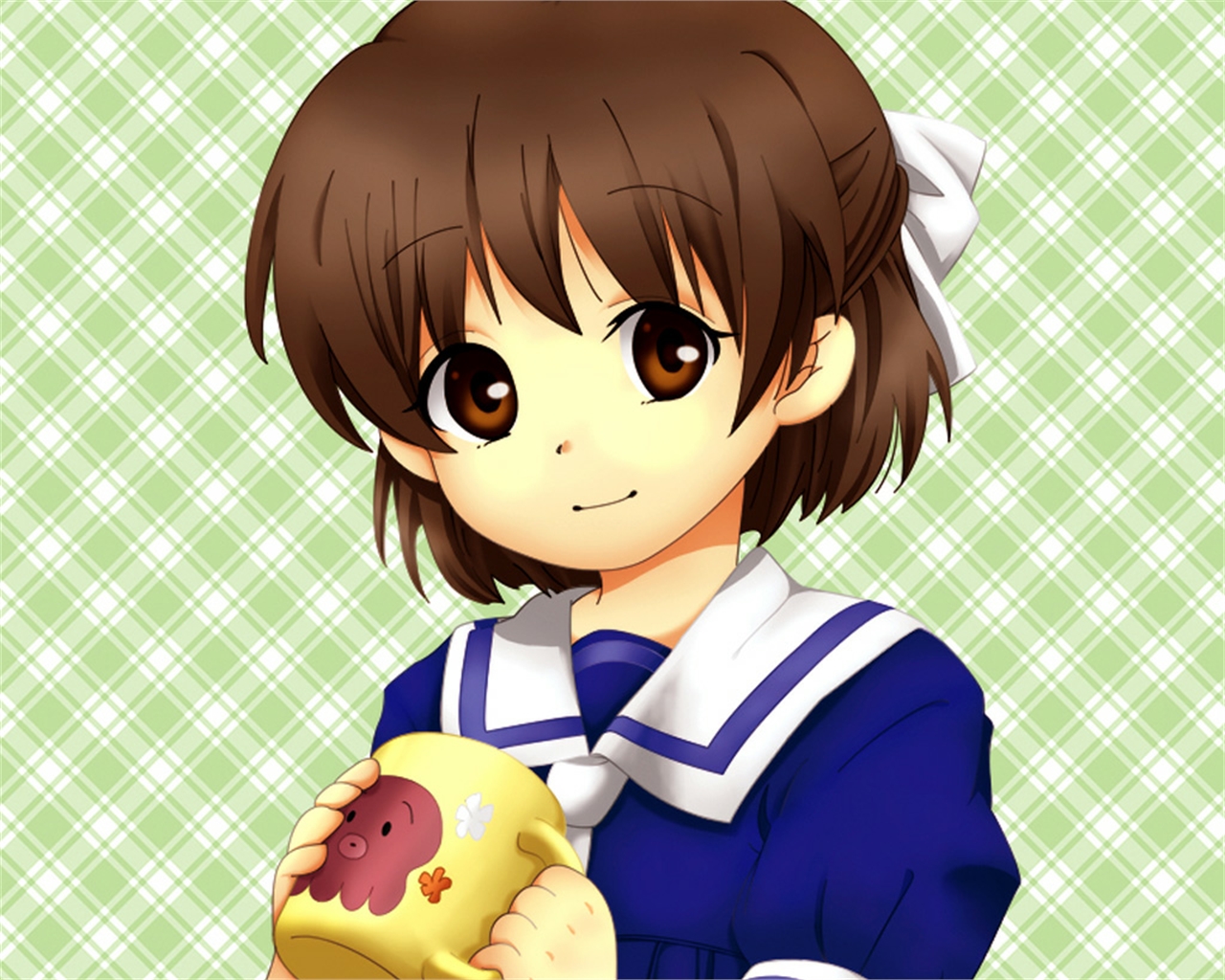 Download mobile wallpaper Anime, Clannad, Ushio Okazaki for free.