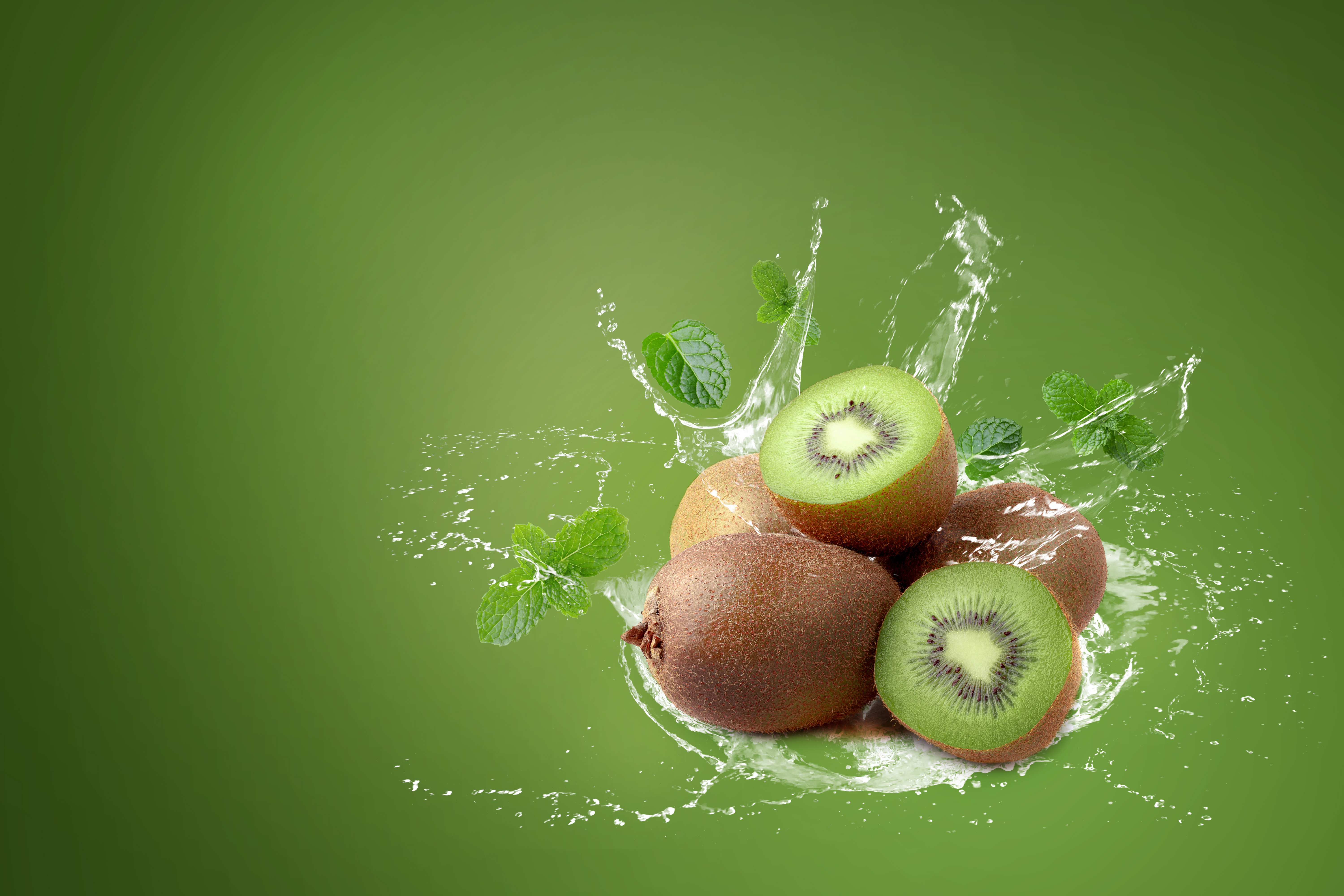 Laden Sie das Kiwi, Spritzen, Frucht, Nahrungsmittel, Früchte-Bild kostenlos auf Ihren PC-Desktop herunter