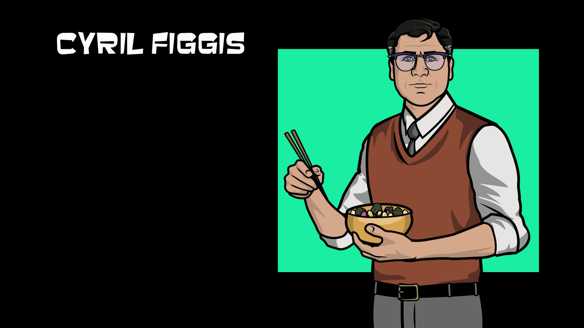 Download mobile wallpaper Archer, Tv Show, Cyril Figgis for free.
