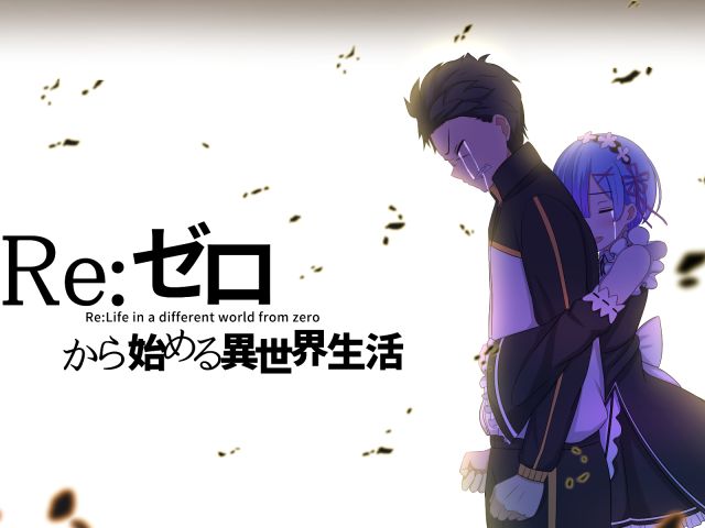Baixe gratuitamente a imagem Anime, Re:zero Começando A Vida Em Outro Mundo, Subaru Natsuki, Rem (Re:zero) na área de trabalho do seu PC