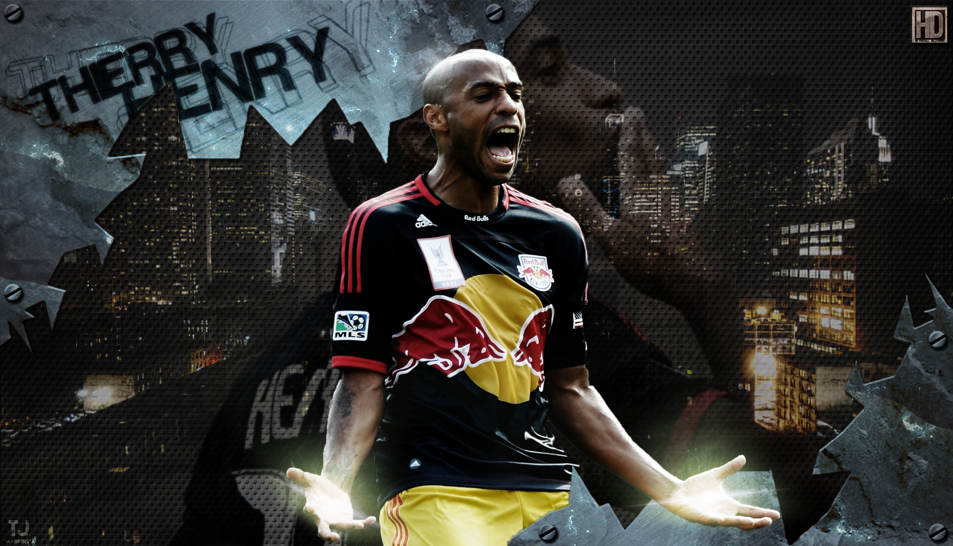 Descarga gratis la imagen Fútbol, Deporte, Thierry Henry, Toros Rojos De Nueva York en el escritorio de tu PC