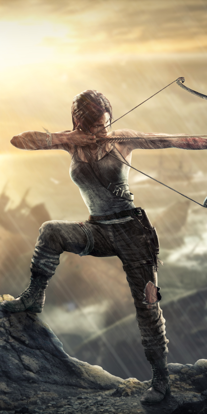 Baixar papel de parede para celular de Tomb Raider, Arqueiro, Videogame, Lara Croft, Caçador De Tumbas (2013) gratuito.