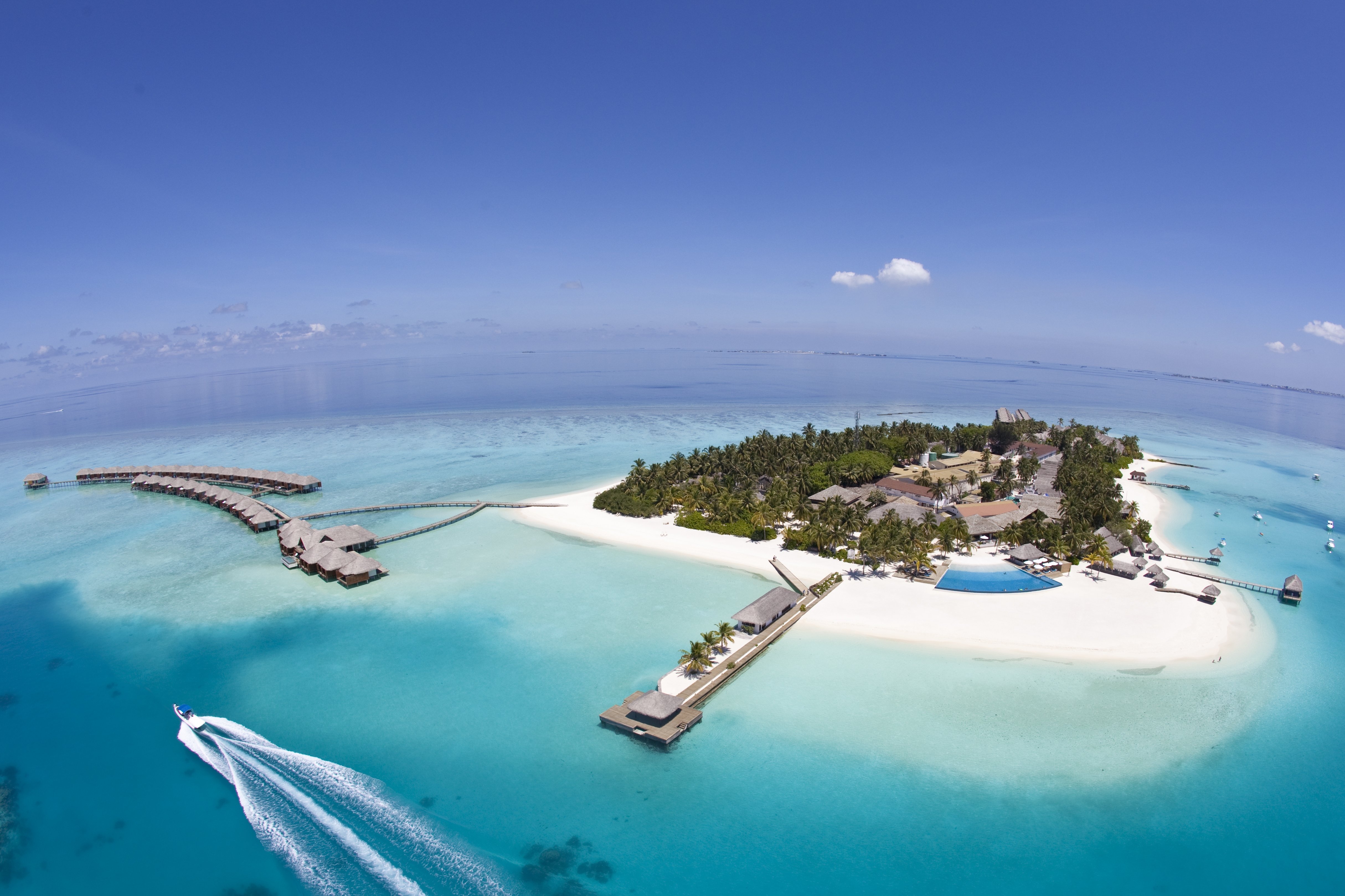 resort, nature, land, height, relaxation, rest, island, paradise, blue water, maldives, seychelles, relax