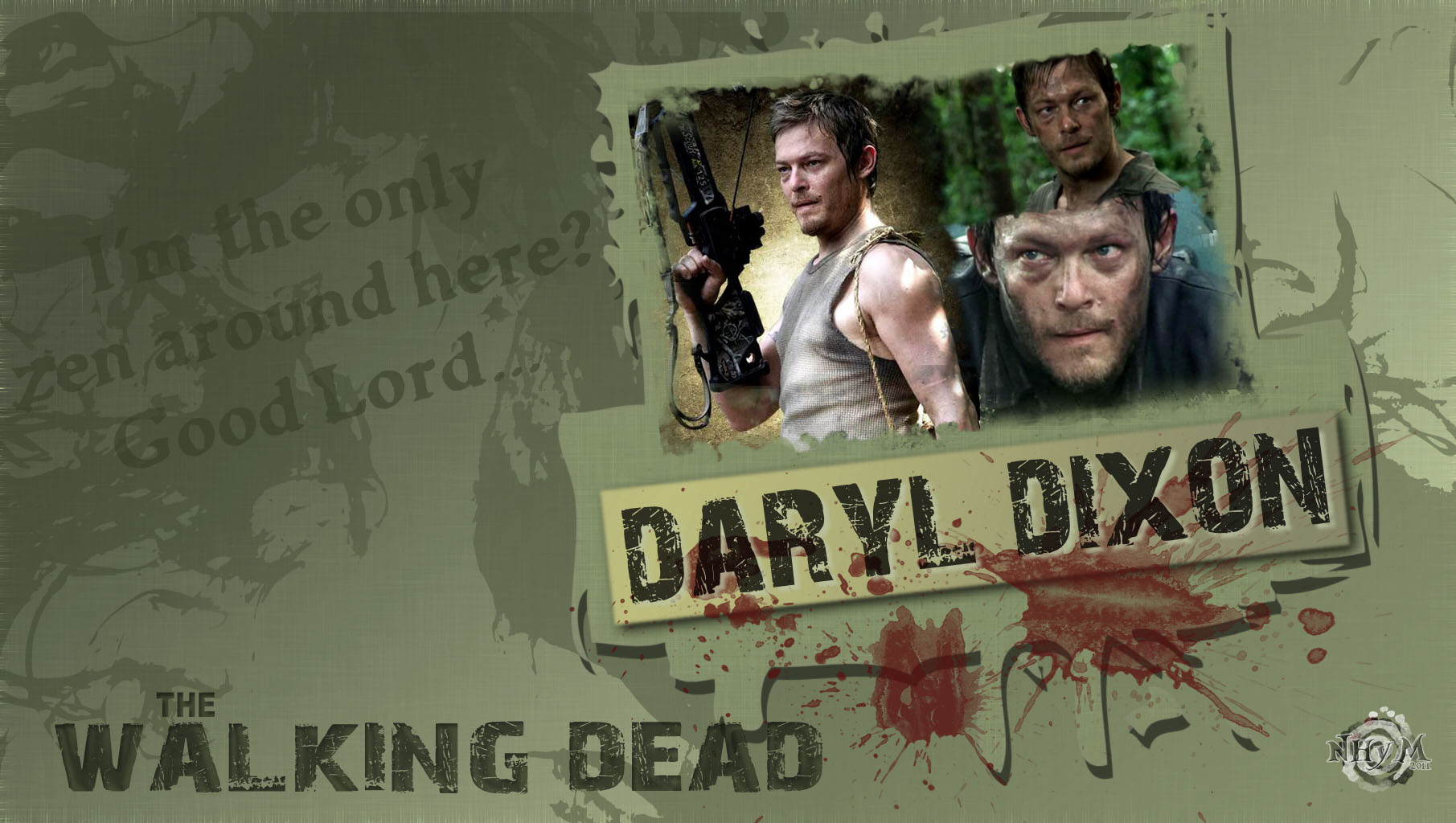 Laden Sie das Fernsehserien, The Walking Dead, Daryl Dixon-Bild kostenlos auf Ihren PC-Desktop herunter