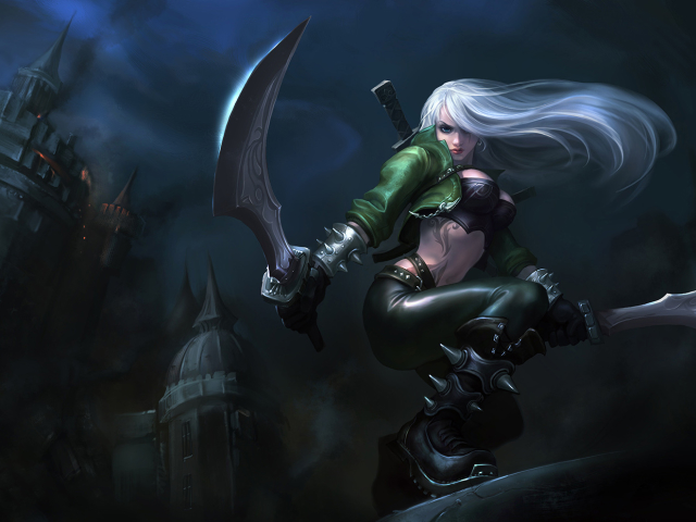 Download mobile wallpaper League Of Legends, Video Game, Katarina (League Of Legends) for free.