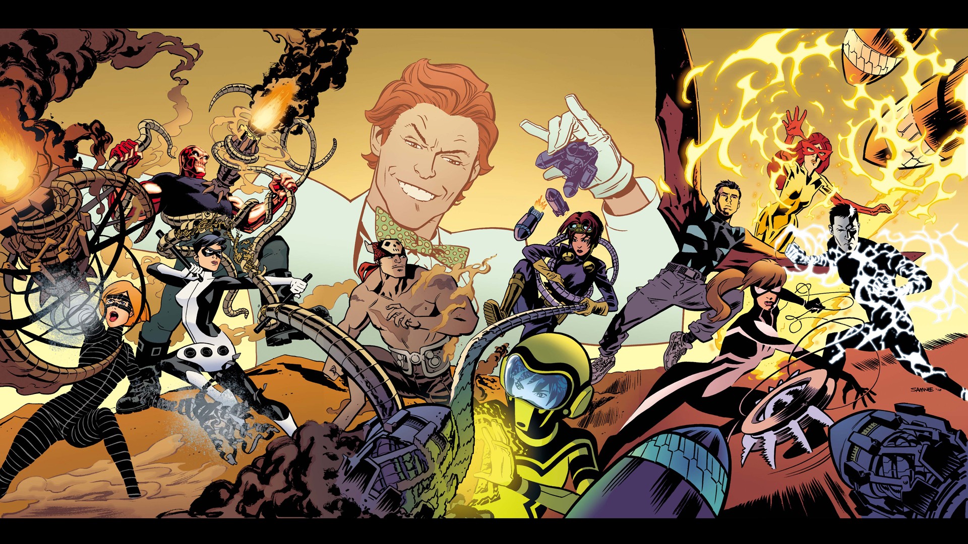 comics, avengers academy, finesse (marvel), fortress (marvel), hazmat (marvel)