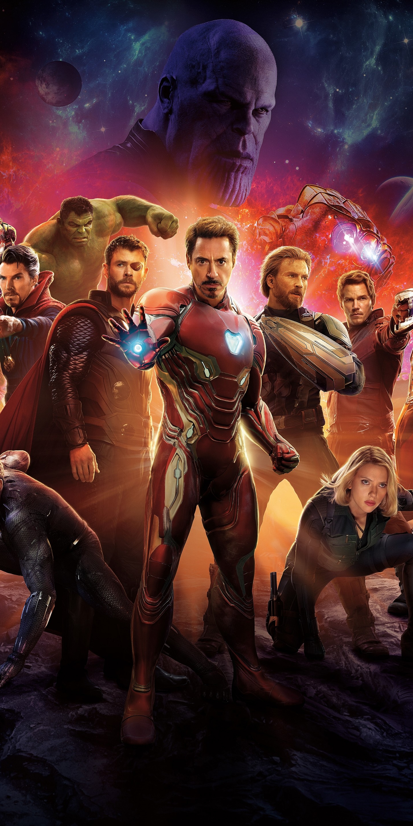 Free download wallpaper Hulk, Iron Man, Captain America, Movie, Thor, Black Widow, The Avengers, Doctor Strange, Star Lord, Thanos, Avengers: Infinity War on your PC desktop