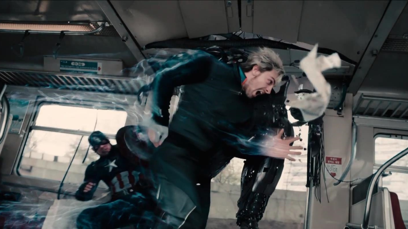 Download mobile wallpaper Quicksilver (Marvel Comics), Avengers: Age Of Ultron, Captain America, The Avengers, Movie for free.