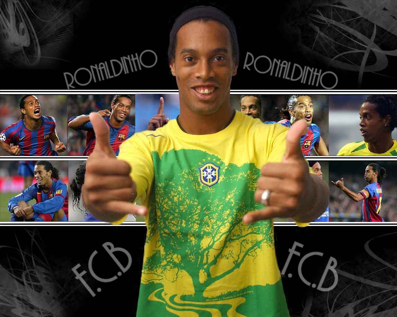 Meilleurs fonds d'écran Ronaldinho pour l'écran du téléphone