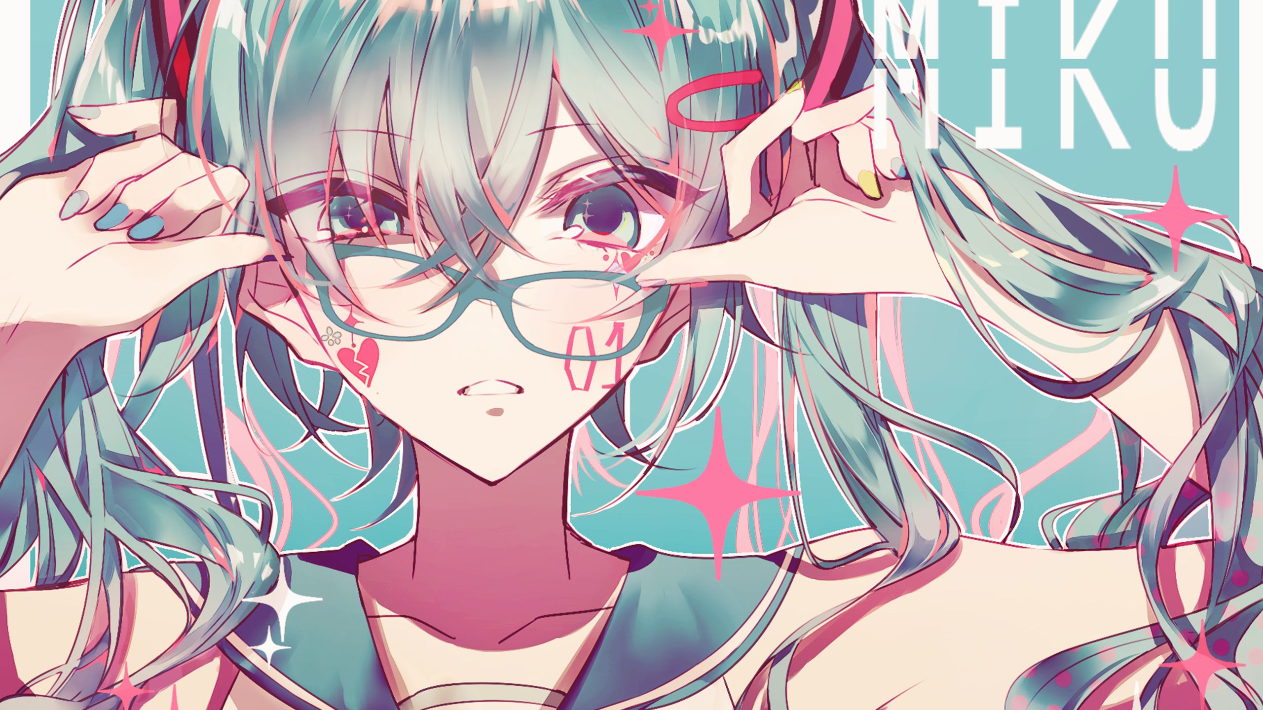 Laden Sie das Vocaloid, Hatsune Miku, Animes-Bild kostenlos auf Ihren PC-Desktop herunter