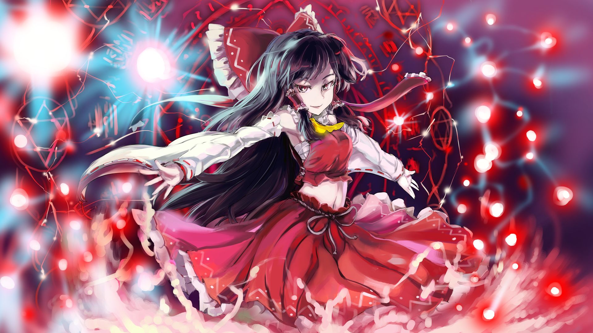 Download mobile wallpaper Anime, Touhou, Reimu Hakurei for free.