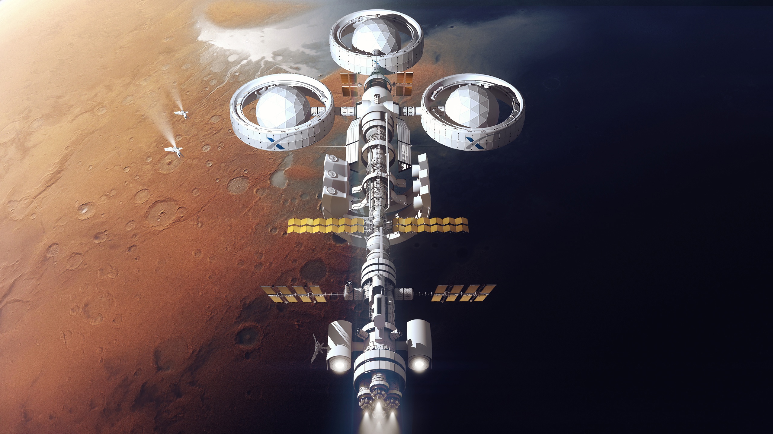 space station, sci fi, futuristic, planet, space, spacex