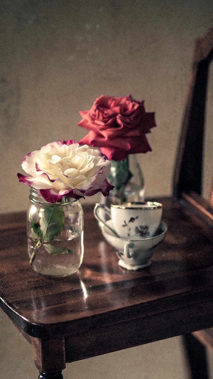 Handy-Wallpaper Blume, Rose, Jahrgang, Uralt, Fotografie, Stillleben kostenlos herunterladen.