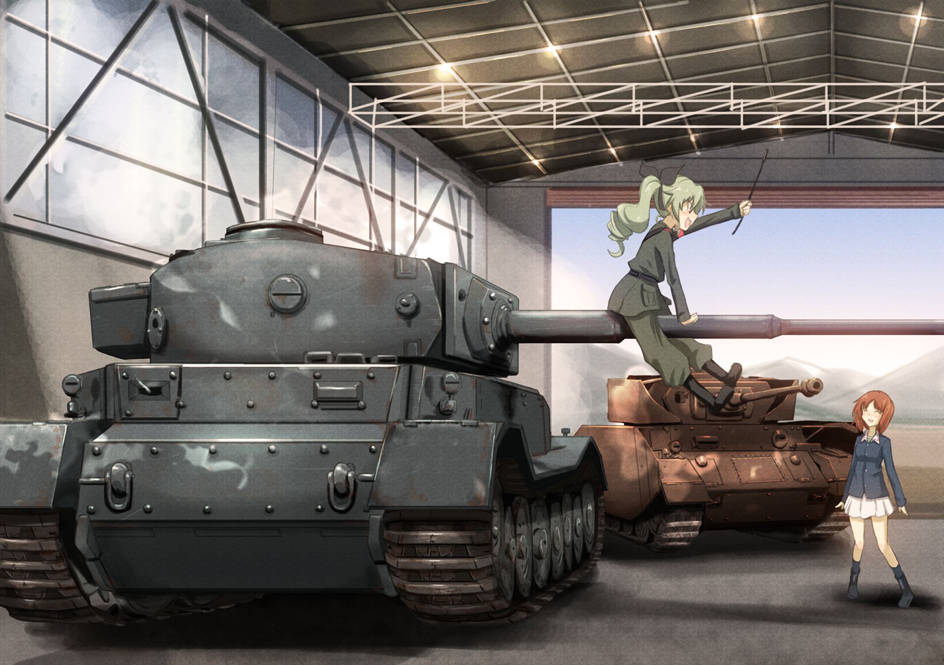 768840 Hintergrundbilder und Girls Und Panzer Bilder auf dem Desktop. Laden Sie  Bildschirmschoner kostenlos auf den PC herunter