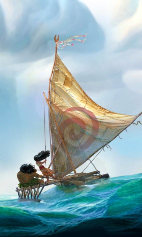 Descarga gratuita de fondo de pantalla para móvil de Películas, Disney, Maui (Moana), Vaiana (Película), Moana Waialiki, Moana: Un Mar De Aventuras.
