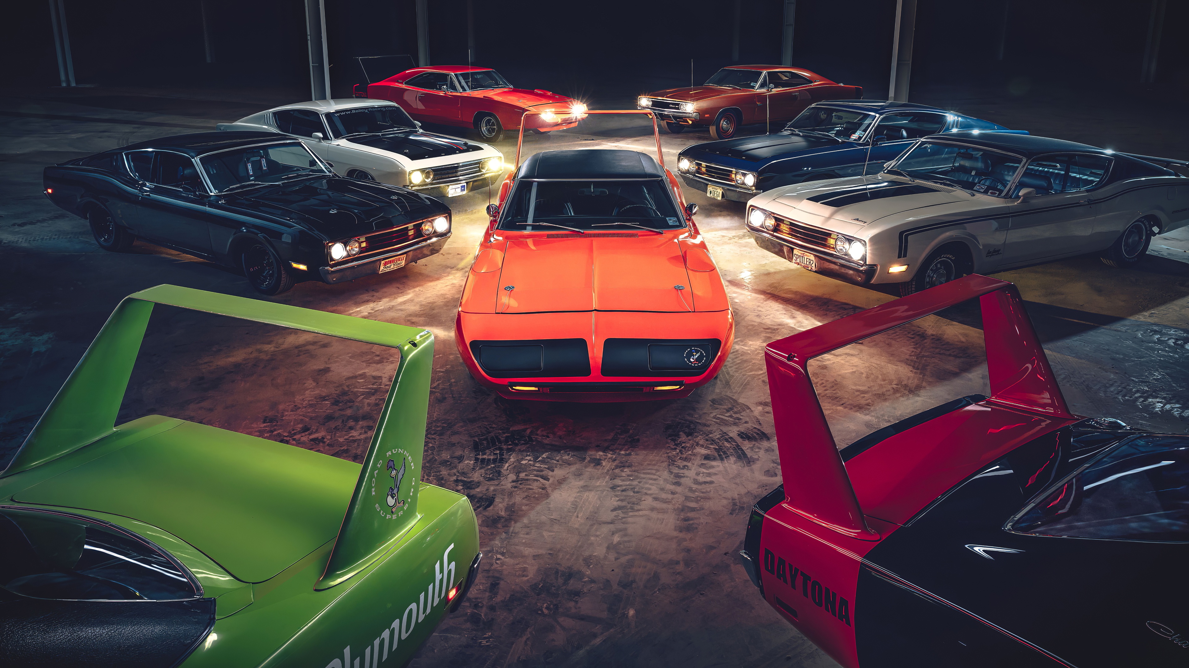 Download mobile wallpaper Muscle Car, Plymouth, Vehicles for free.