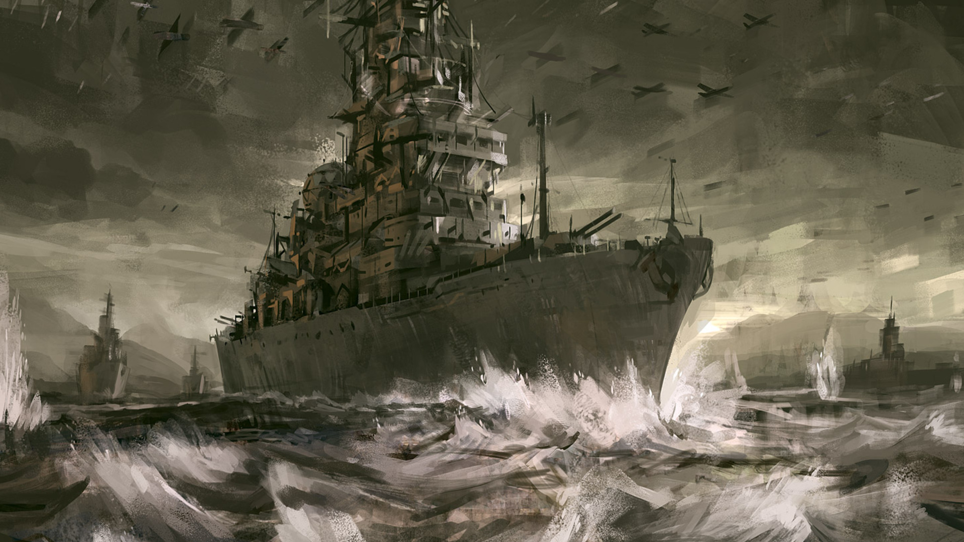 Free download wallpaper Ship, Military, Warships on your PC desktop