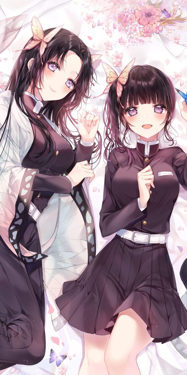 Phone Wallpaper Kanae Kocho Kanao Tsuyuri Anime Demon Slayer phone-wallpaper-kanae-kocho-kanao-tsuyuri-anime-demon-slayer
