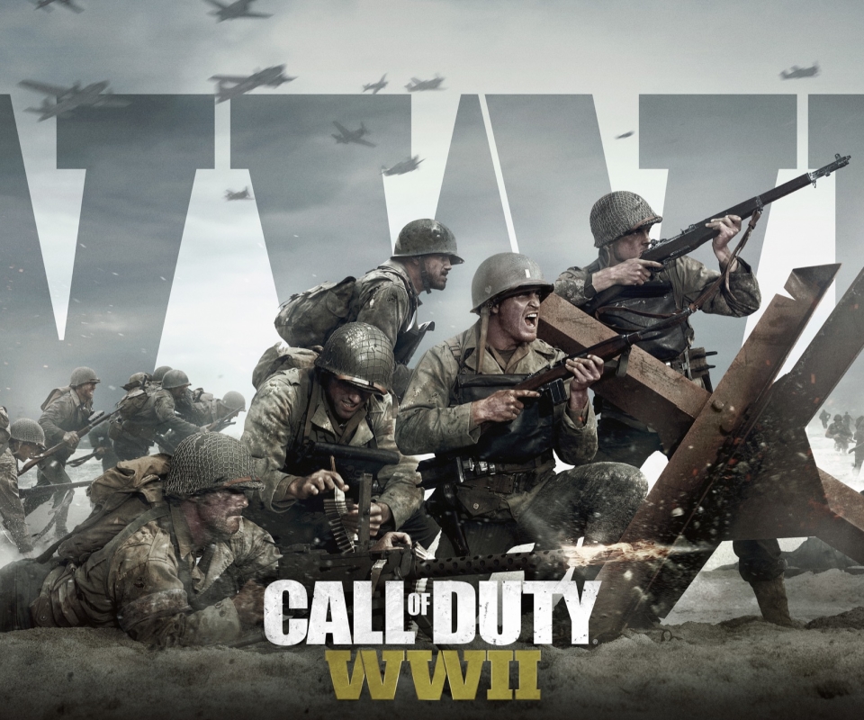 Téléchargez des papiers peints mobile Soldat, Appel Du Devoir, Jeux Vidéo, Call Of Duty: Wwii gratuitement.