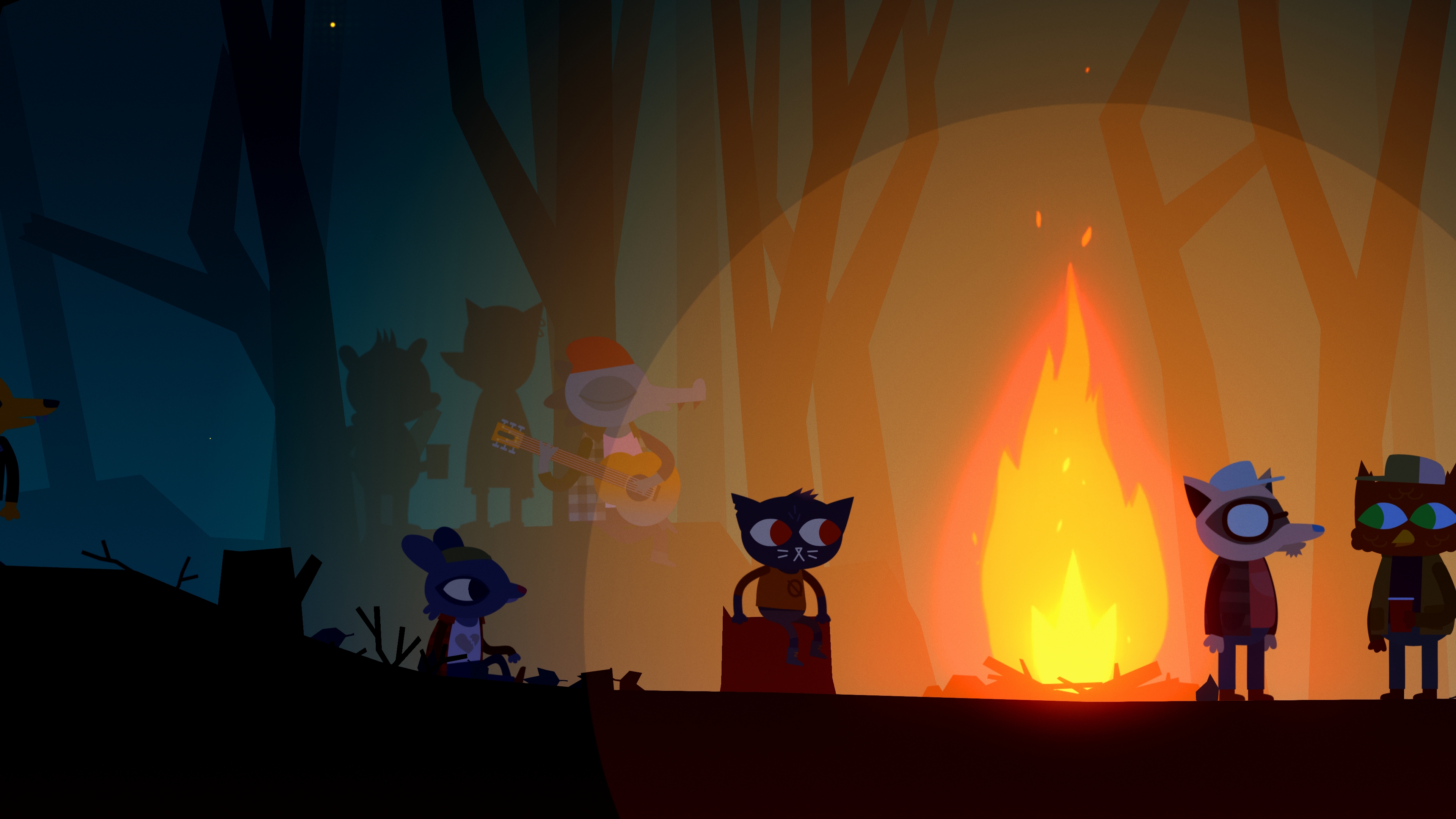 833551 Hintergrundbild herunterladen computerspiele, night in the woods - Bildschirmschoner und Bilder kostenlos