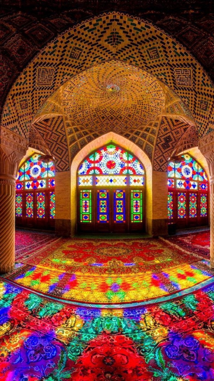 1089181壁紙のダウンロード宗教的, ナシル アル ムルク モスク, イラン, モスク-スクリーンセーバーと写真を無料で