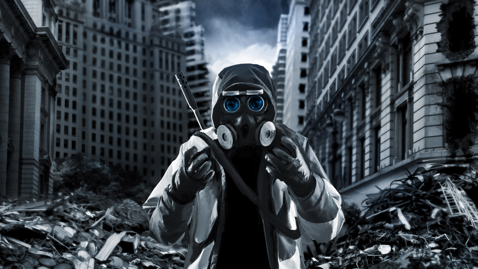 comics, romantically apocalyptic, gas mask