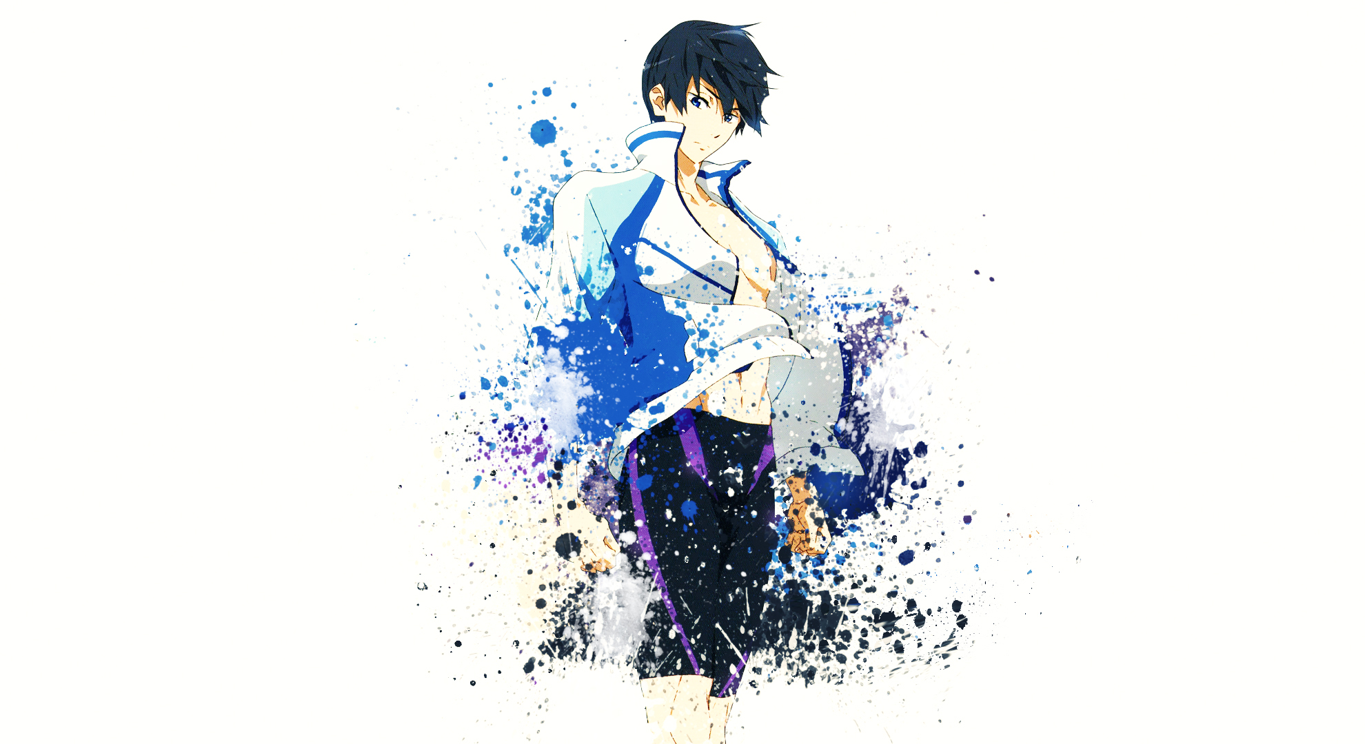 Laden Sie das Animes, Haruka Nanase (Kostenlos!), Frei!-Bild kostenlos auf Ihren PC-Desktop herunter