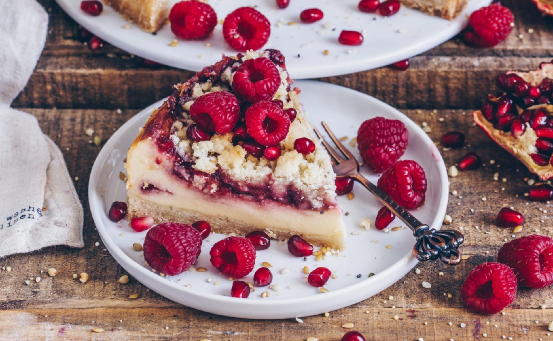 Handy-Wallpaper Dessert, Himbeere, Gebäck, Kuchen, Nahrungsmittel kostenlos herunterladen.