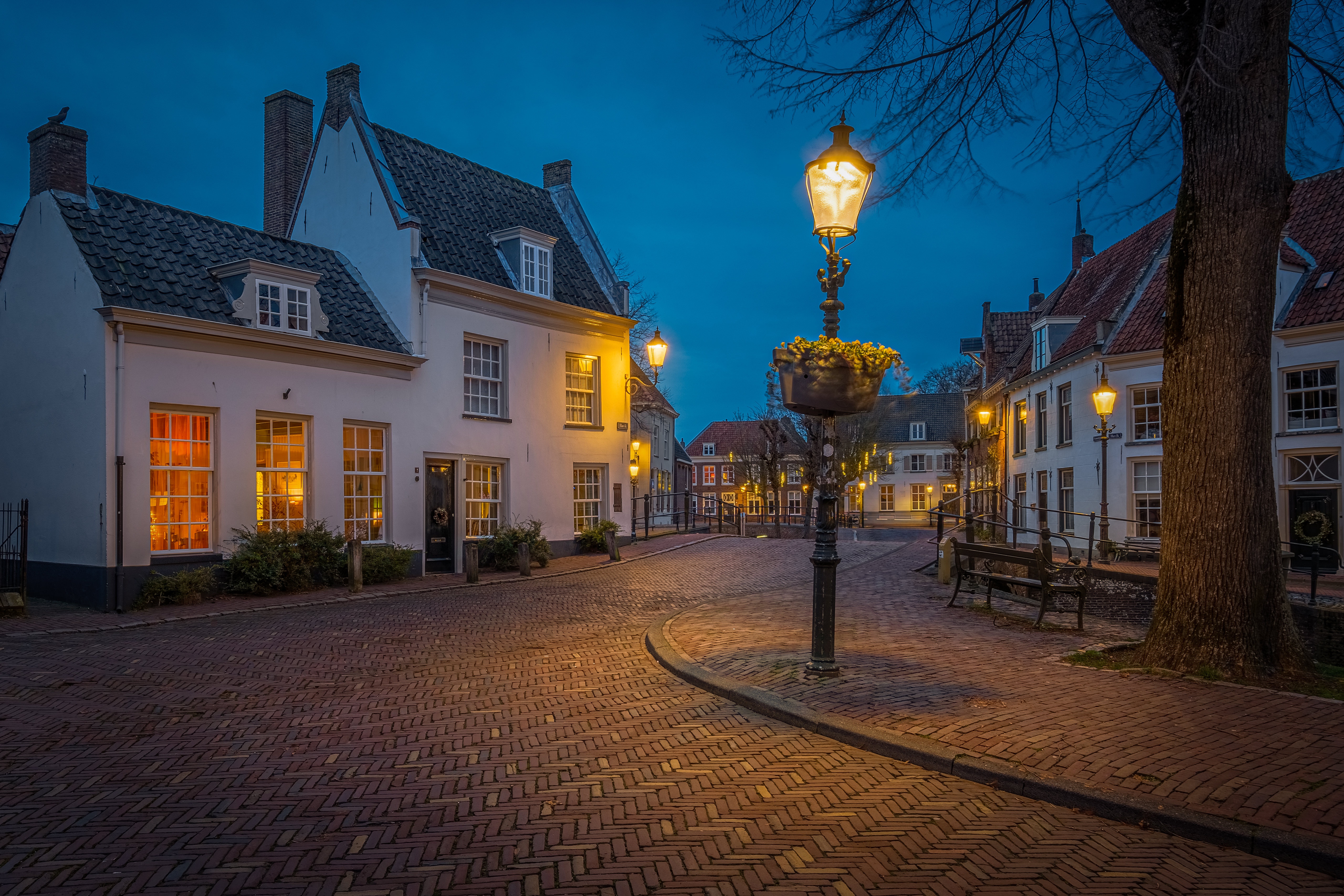 Free download wallpaper Street, Netherlands, Man Made on your PC desktop